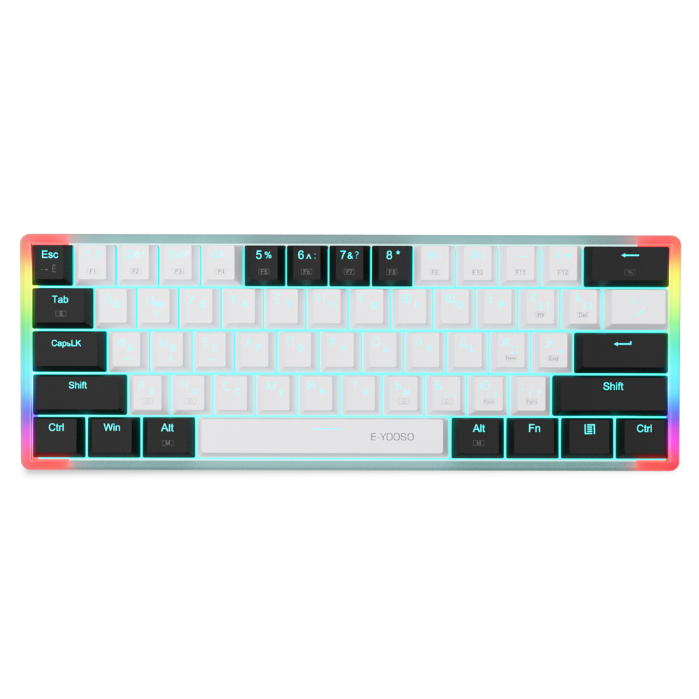 Keyboard Gaming Blue Switch - E-YOOSO Z11T, tastiera meccanica da gaming