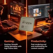AMD Ryzen 7 5700X3D CPU da gam - Amd Cpu Ryzen 7 recensione e prezzo