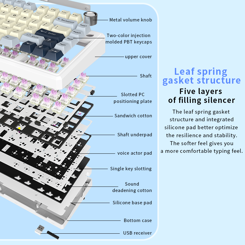 Tastiera da gioco meccanica wi - Gaming Keyboard Hot Swappable recensione e prezzo